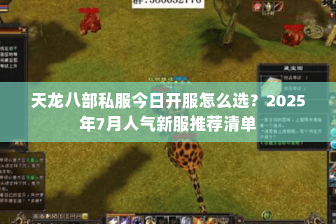 天龙八部私服今日开服怎么选？2025年7月人气新服推荐清单