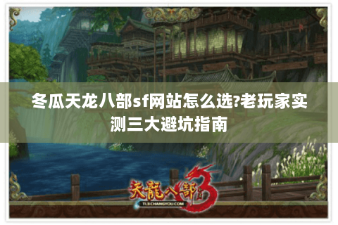 冬瓜天龙八部sf网站怎么选?老玩家实测三大避坑指南