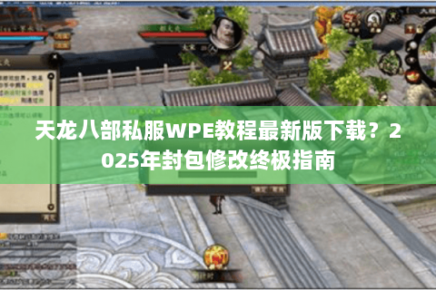 天龙八部私服WPE教程最新版下载？2025年封包修改终极指南