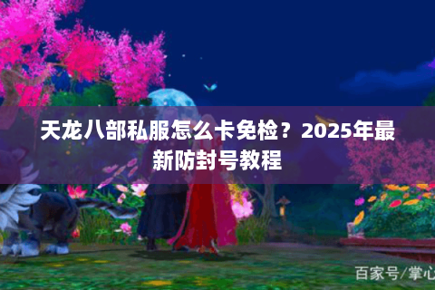 天龙八部私服怎么卡免检？2025年最新防封号教程
