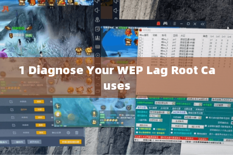 1 Diagnose Your WEP Lag Root Causes 1 Diagnose Your WEP Lag Root Causes