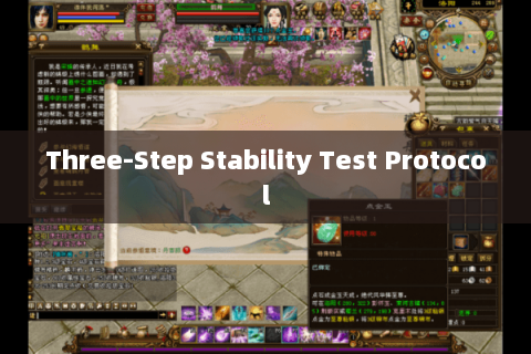 Three-Step Stability Test Protocol