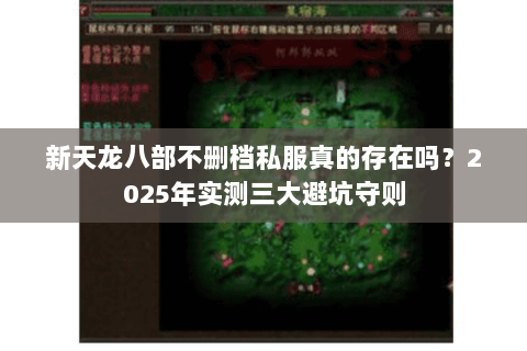 新天龙八部不删档私服真的存在吗？2025年实测三大避坑守则