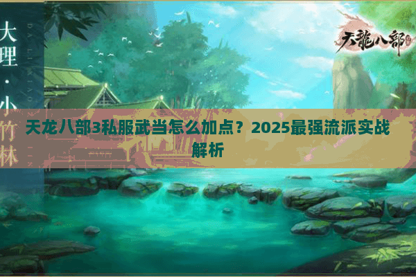 天龙八部3私服武当怎么加点?2025最强流派实战解析 天龙八部3私服武当怎么加点?2025最强流派实战解析