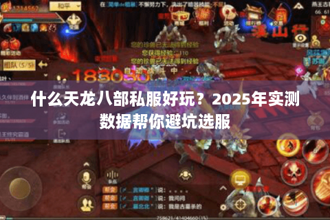 什么天龙八部私服好玩?2025年实测数据帮你避坑选服 什么天龙八部私服好玩?2025年实测数据帮你避坑选服