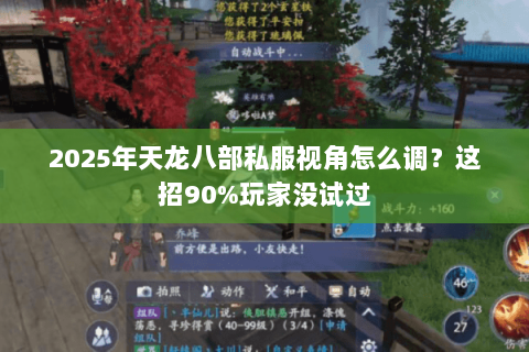 2025年天龙八部私服视角怎么调?这招90%玩家没试过 2025年天龙八部私服视角怎么调?这招90%玩家没试过