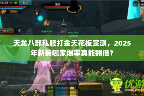 天龙八部私服打金天花板实测，2025年新端哪家爆率真能翻倍？