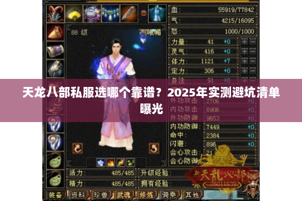 天龙八部私服选哪个靠谱?2025年实测避坑清单曝光 天龙八部私服选哪个靠谱?2025年实测避坑清单曝光