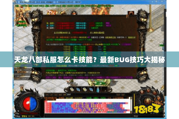 天龙八部私服怎么卡技能？最新BUG技巧大揭秘