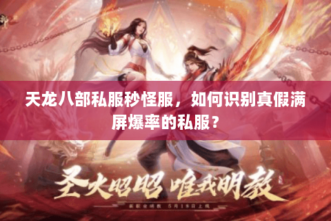 天龙八部私服秒怪服，如何识别真假满屏爆率的私服？