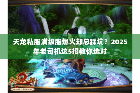天龙私服满级服爆火却总踩坑？2025年老司机这5招教你选对
