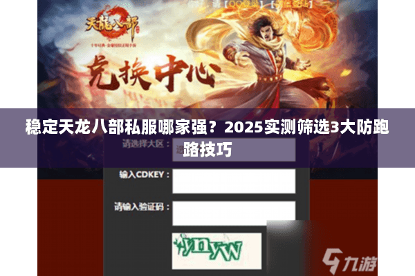 稳定天龙八部私服哪家强？2025实测筛选3大防跑路技巧