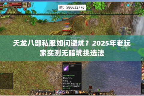 天龙八部私服如何避坑?2025年老玩家实测无暗坑挑选法 天龙八部私服如何避坑?2025年老玩家实测无暗坑挑选法