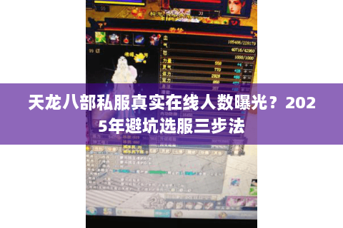 天龙八部私服真实在线人数曝光？2025年避坑选服三步法