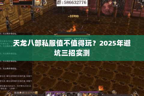 天龙八部私服值不值得玩？2025年避坑三招实测