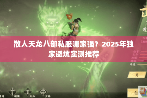 散人天龙八部私服哪家强?2025年独家避坑实测推荐 散人天龙八部私服哪家强?2025年独家避坑实测推荐
