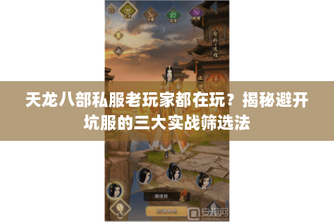天龙八部私服老玩家都在玩?揭秘避开坑服的三大实战筛选法 天龙八部私服老玩家都在玩?揭秘避开坑服的三大实战筛选法