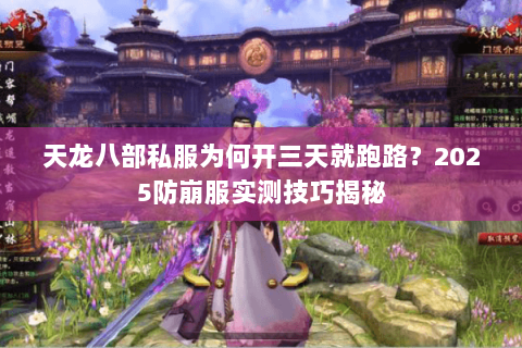 天龙八部私服为何开三天就跑路？2025防崩服实测技巧揭秘