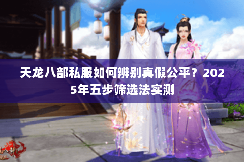 天龙八部私服如何辨别真假公平?2025年五步筛选法实测 天龙八部私服如何辨别真假公平?2025年五步筛选法实测