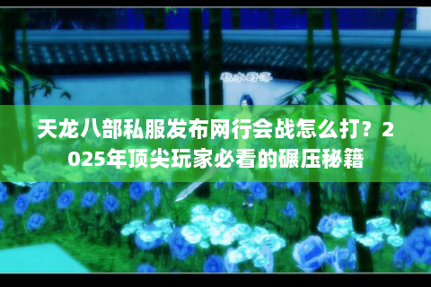 天龙八部私服发布网行会战怎么打？2025年顶尖玩家必看的碾压秘籍