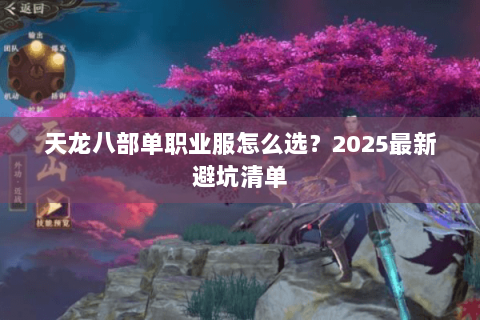 天龙八部单职业服怎么选?2025最新避坑清单 天龙八部单职业服怎么选?2025最新避坑清单