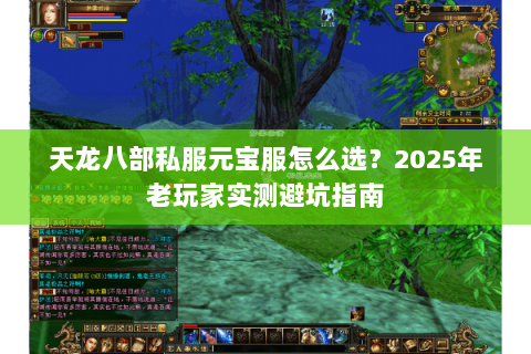 天龙八部私服元宝服怎么选?2025年老玩家实测避坑指南 天龙八部私服元宝服怎么选?2025年老玩家实测避坑指南