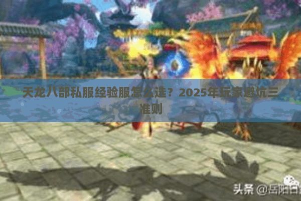 天龙八部私服经验服怎么选？2025年玩家避坑三准则