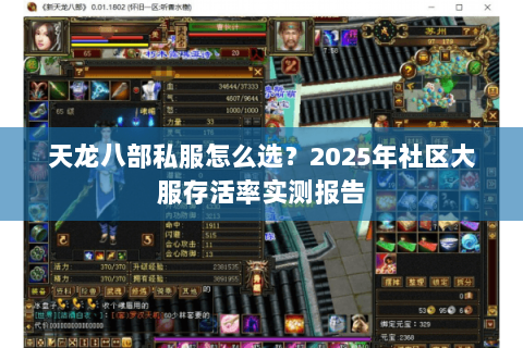 天龙八部私服怎么选？2025年社区大服存活率实测报告