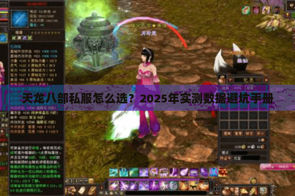 天龙八部私服怎么选？2025年实测数据避坑手册