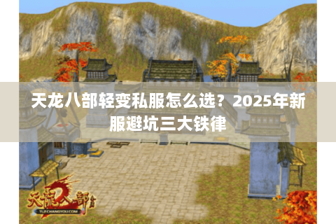 天龙八部轻变私服怎么选?2025年新服避坑三大铁律 天龙八部轻变私服怎么选?2025年新服避坑三大铁律
