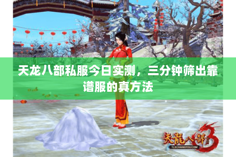 天龙八部私服今日实测，三分钟筛出靠谱服的真方法