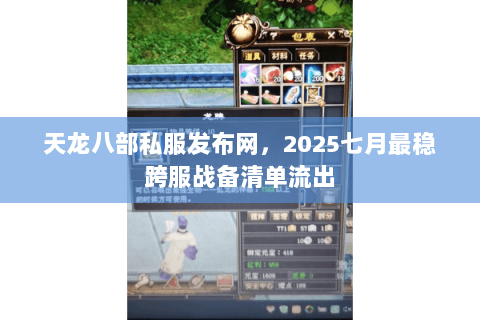 天龙八部私服发布网，2025七月最稳跨服战备清单流出