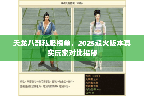 天龙八部私服榜单，2025超火版本真实玩家对比揭秘