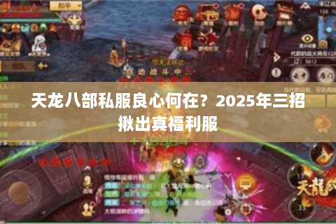 天龙八部私服良心何在？2025年三招揪出真福利服