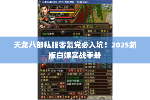 天龙八部私服零氪党必入坑!2025新版白嫖实战手册 天龙八部私服零氪党必入坑!2025新版白嫖实战手册