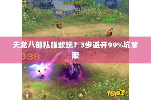 天龙八部私服敢玩？3步避开99%坑爹服