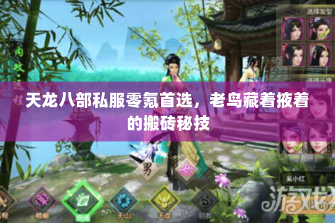 天龙八部私服零氪首选,老鸟藏着掖着的搬砖秘技 天龙八部私服零氪首选,老鸟藏着掖着的搬砖秘技