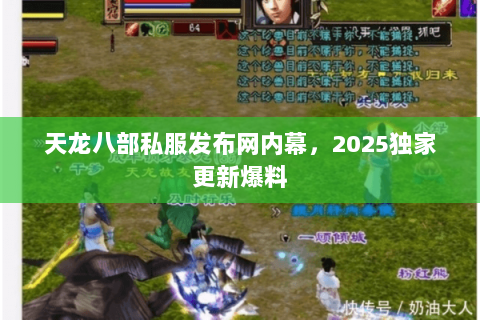 天龙八部私服发布网内幕,2025独家更新爆料 天龙八部私服发布网内幕,2025独家更新爆料