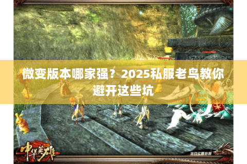 微变版本哪家强?2025私服老鸟教你避开这些坑 微变版本哪家强?2025私服老鸟教你避开这些坑