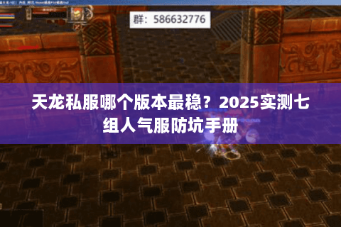 天龙私服哪个版本最稳?2025实测七组人气服防坑手册 天龙私服哪个版本最稳?2025实测七组人气服防坑手册