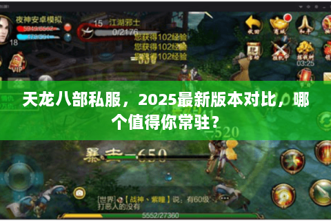 天龙八部私服,2025最新版本对比,哪个值得你常驻? 天龙八部私服,2025最新版本对比,哪个值得你常驻?