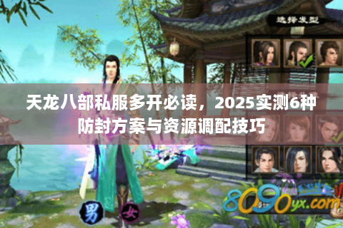 天龙八部私服多开必读，2025实测6种防封方案与资源调配技巧