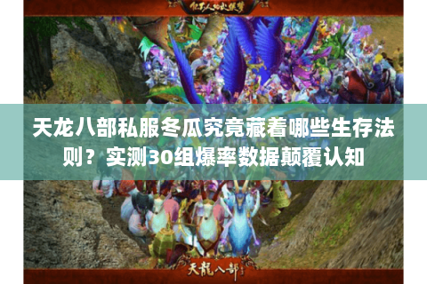 天龙八部私服冬瓜究竟藏着哪些生存法则?实测30组爆率数据颠覆认知 天龙八部私服冬瓜究竟藏着哪些生存法则?实测30组爆率数据颠覆认知