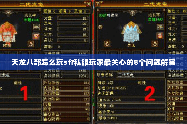 天龙八部怎么玩sf?私服玩家最关心的8个问题解答 天龙八部怎么玩sf?私服玩家最关心的8个问题解答