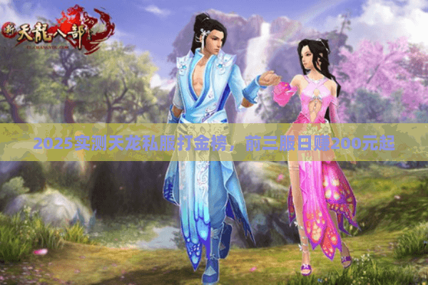 2025实测天龙私服打金榜,前三服日赚200元起 2025实测天龙私服打金榜,前三服日赚200元起