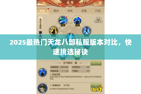 2025最热门天龙八部私服版本对比，快速挑选秘诀