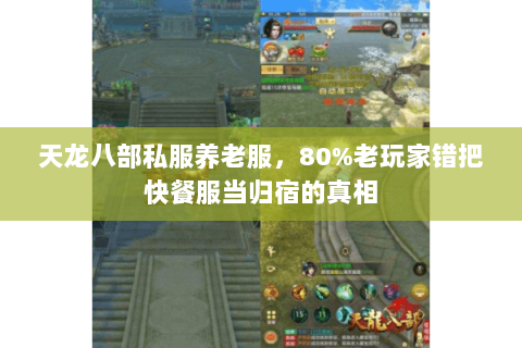 天龙八部私服养老服,80%老玩家错把快餐服当归宿的真相 天龙八部私服养老服,80%老玩家错把快餐服当归宿的真相