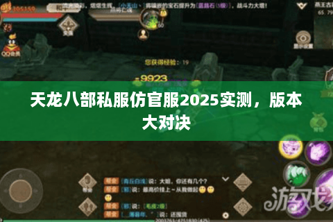 天龙八部私服仿官服2025实测，版本大对决