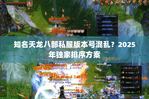 知名天龙八部私服版本号混乱？2025年独家排序方案