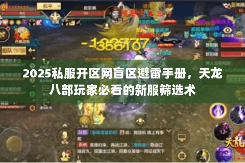 2025私服开区网盲区避雷手册,天龙八部玩家必看的新服筛选术 2025私服开区网盲区避雷手册,天龙八部玩家必看的新服筛选术